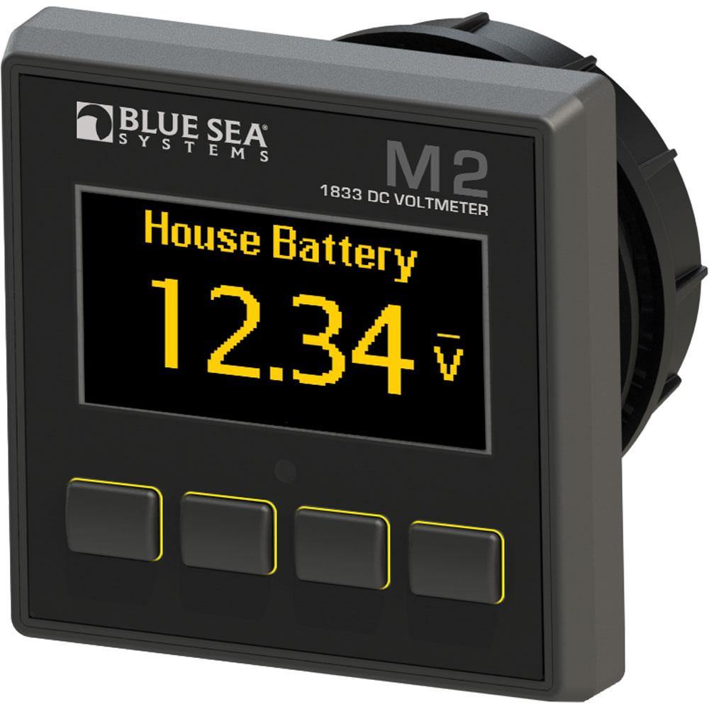 Blue Sea 1833 M2 DC Voltmeter [1833] - shopbulluna.com