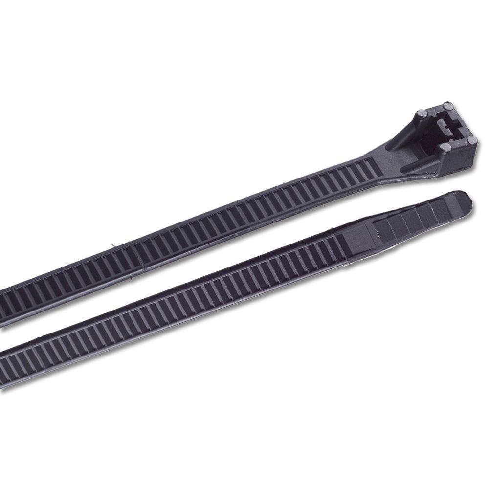 Ancor 15" UV Black Heavy Duty Cable Zip Ties - 25 Pack [199259] - shopbulluna.com