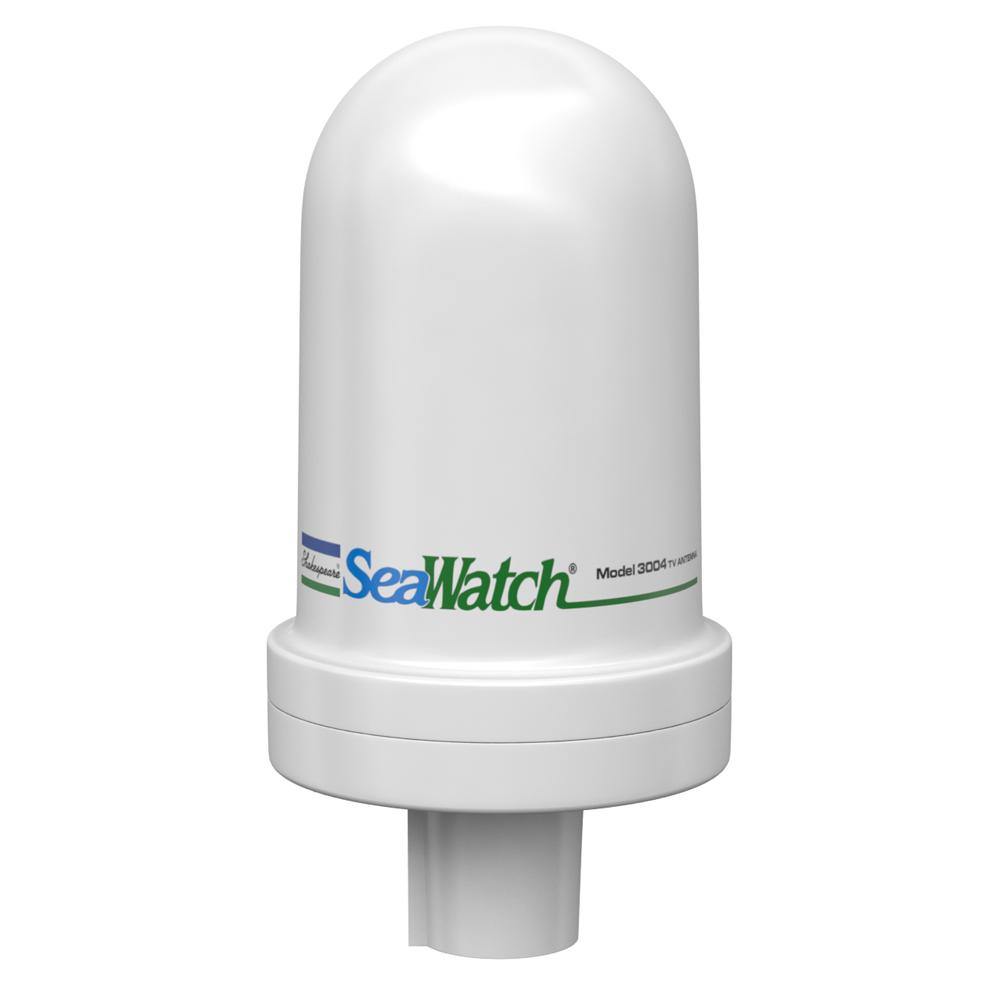 Shakespeare SeaWatch 4" Marine TV Antenna - 12VDC - 110VAC [3004] - shopbulluna.com