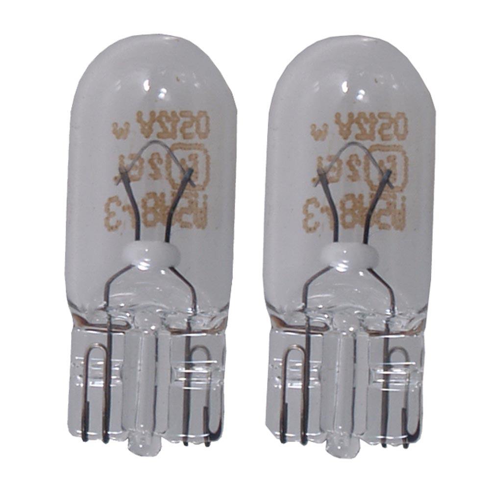 Perko Wedge Base Bulb - 12V, 5W, .35A - Pair [0338DP1CLR] - shopbulluna.com