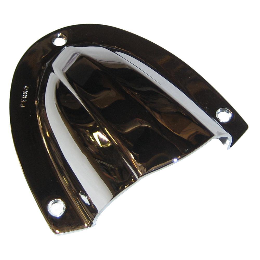 Perko Clam Shell Ventilator - Chrome Plated Brass - 4" x 3-3/4" [0339DP0CHR] - shopbulluna.com