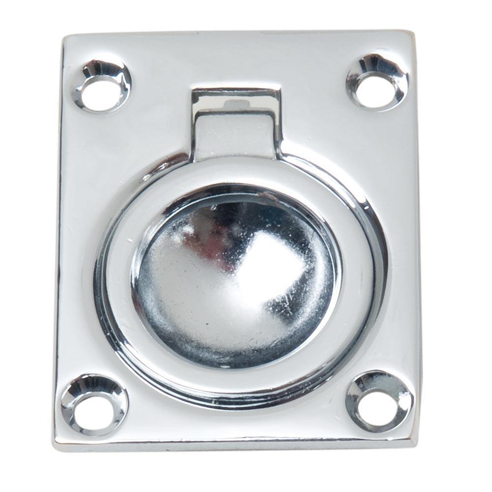 Perko Flush Ring Pull - Chrome Plated Zinc [0841DP0CHR] - shopbulluna.com