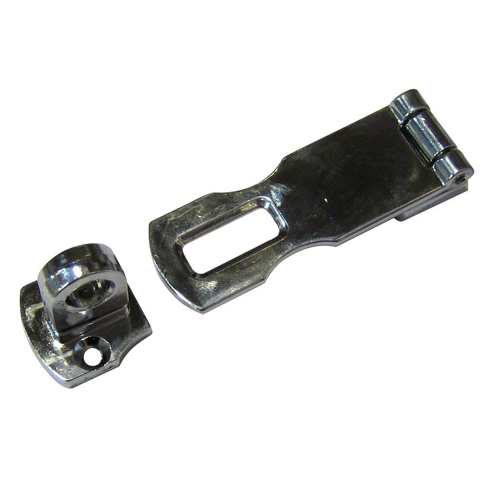 Perko Swivel Eye Hasp - 3" - Chrome Plated Zinc [1194DP0CHR] - shopbulluna.com