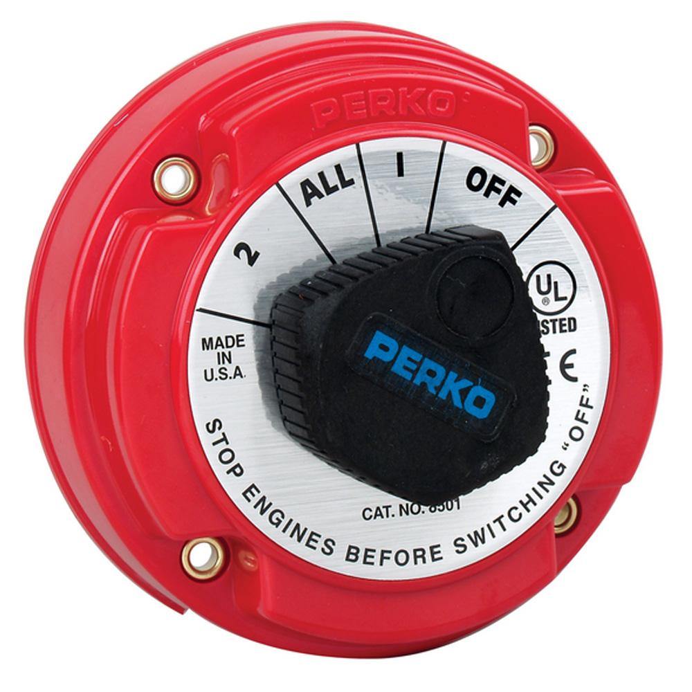 Perko Medium Duty Battery Selector Switch - 250A Continuous [8501DP] - shopbulluna.com