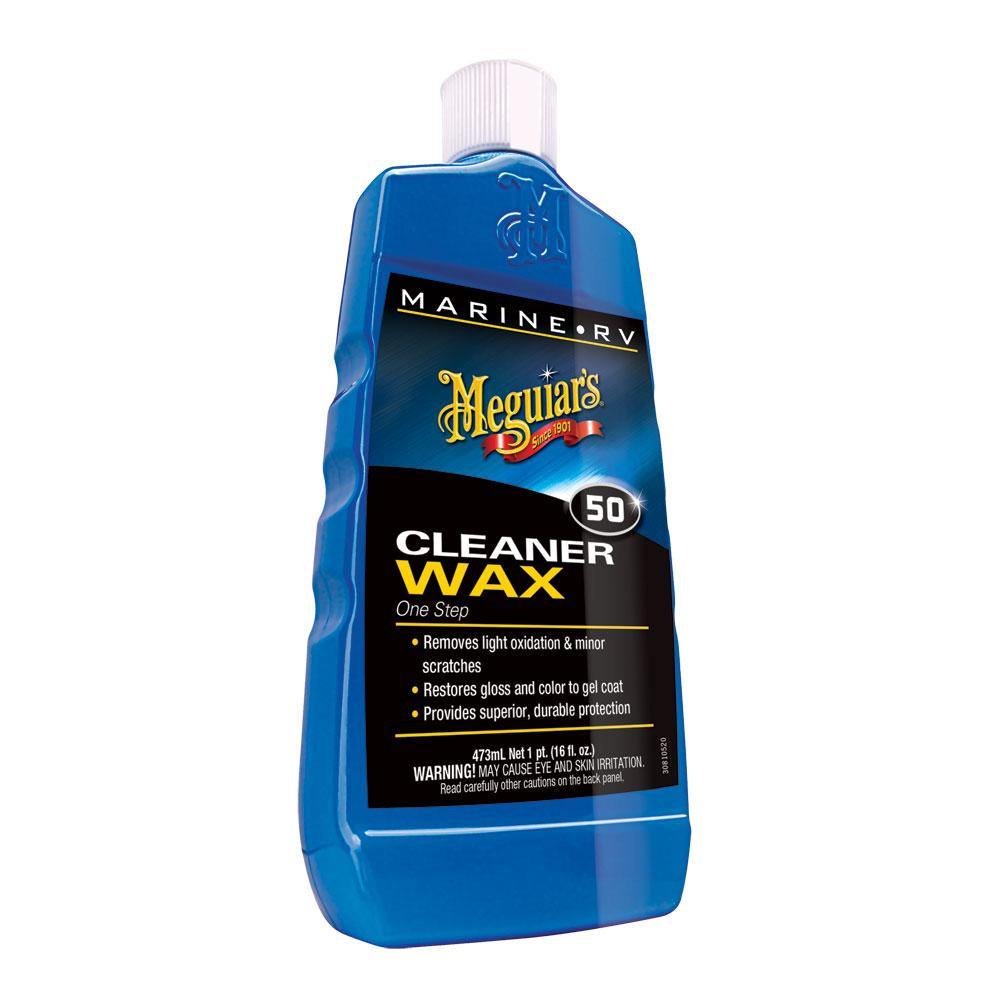 Meguiar's #50 Boat/RV Cleaner Wax - Liquid 16oz [M5016] - shopbulluna.com