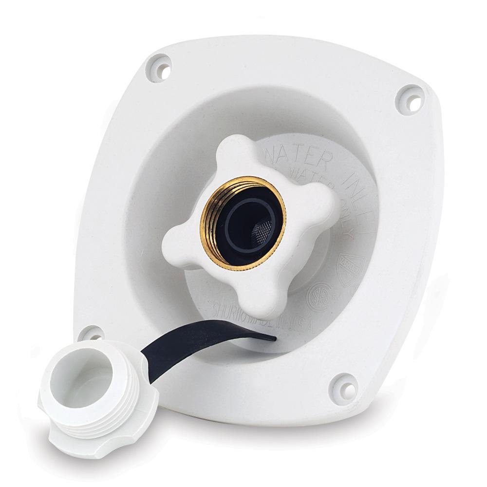 Shurflo by Pentair Pressure Reducing City Water Entry - Wall Mount - Gel White [183-029-18] - shopbulluna.com