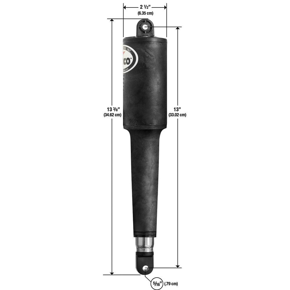 Lenco 102 Series Standard Actuator - 24V - 4-1/4" Stroke [15066-001] - shopbulluna.com