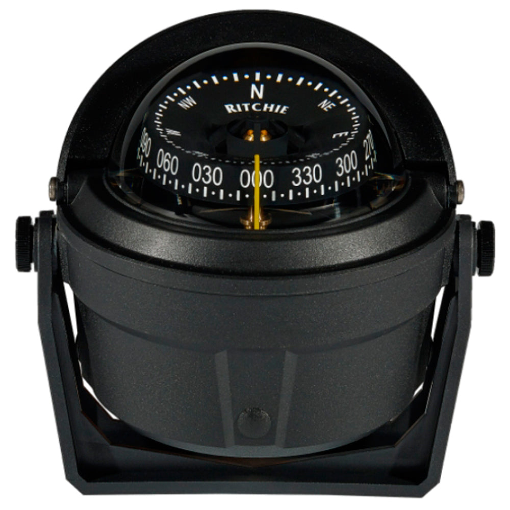 Ritchie B-81-WM Voyager Bracket Mount Compass - Wheelmark Approved f/Lifeboat & Rescue Boat Use [B-81-WM] - shopbulluna.com