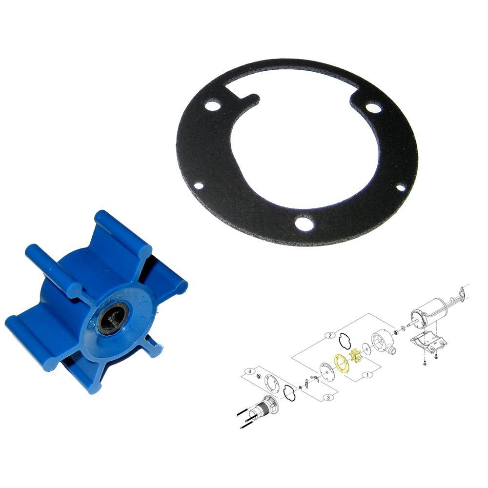 Shurflo by Pentair Macerator Impeller Kit f/3200 Series - Includes Gasket [94-571-00] - shopbulluna.com