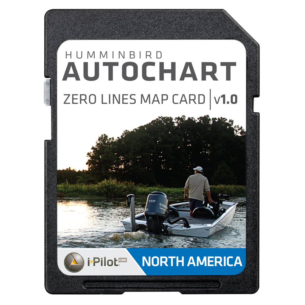 Humminbird AutoChart Zero Lines Map Card [600033-1] - shopbulluna.com