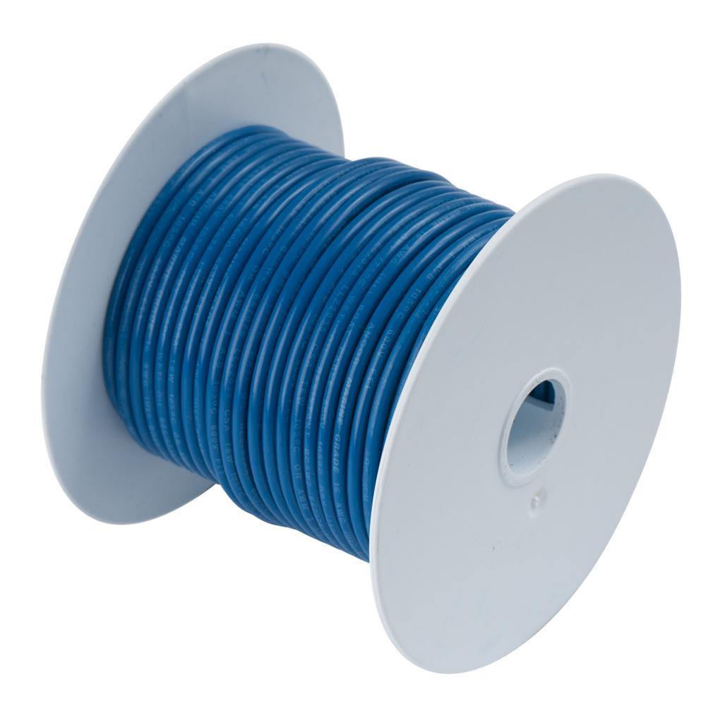 Ancor Dark Blue 14AWG Tinned Copper Wire - 100' [104110] - shopbulluna.com