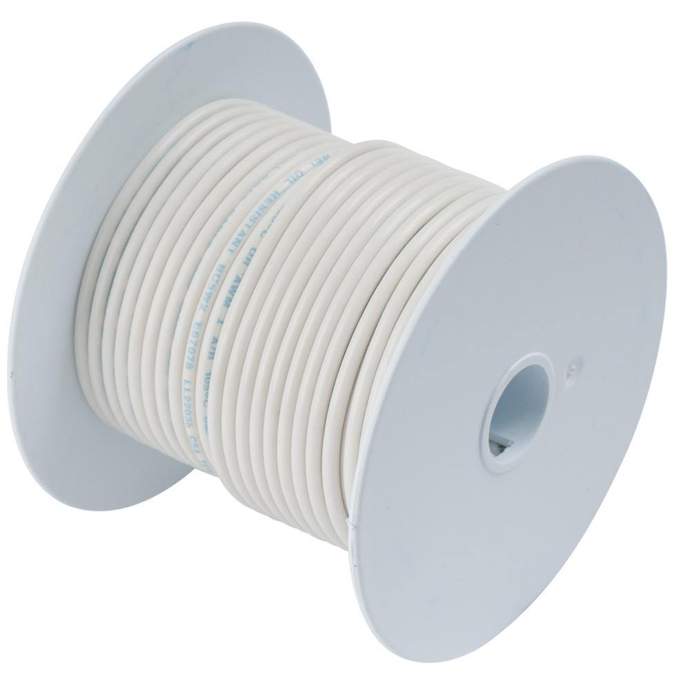 Ancor White 10 AWG Tinned Copper Wire - 100' [108910] - shopbulluna.com