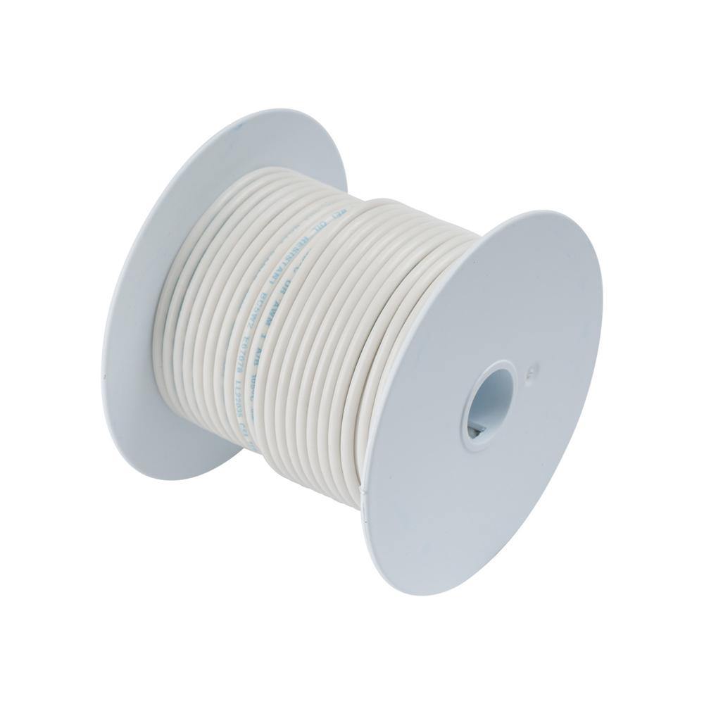 Ancor White 12 AWG Tinner Copper Wire - 100' [ 106910] - shopbulluna.com