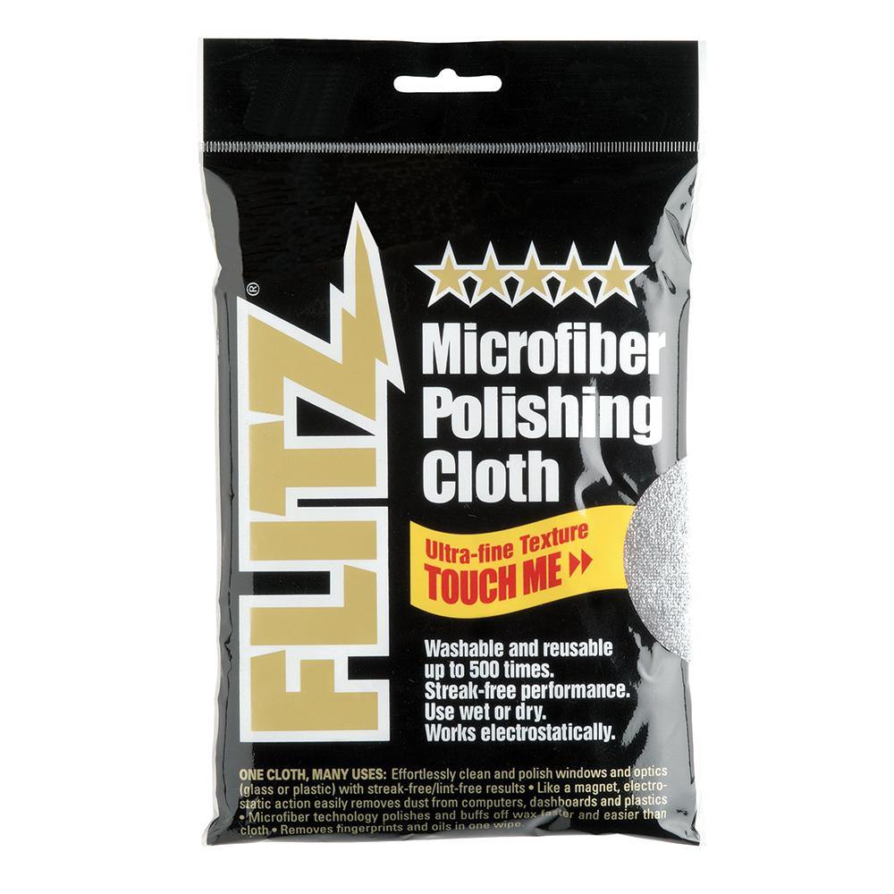 Flitz Microfiber Polishing Cloth - 16" x 16" - Single Bag [MC200] - shopbulluna.com