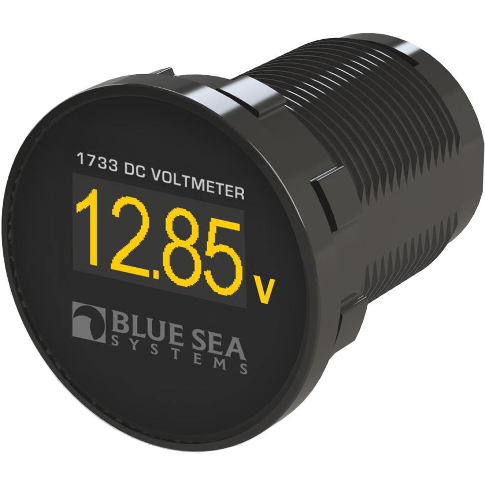 Blue Sea 1733 Mini OLED DC Voltmeter [1733] - shopbulluna.com