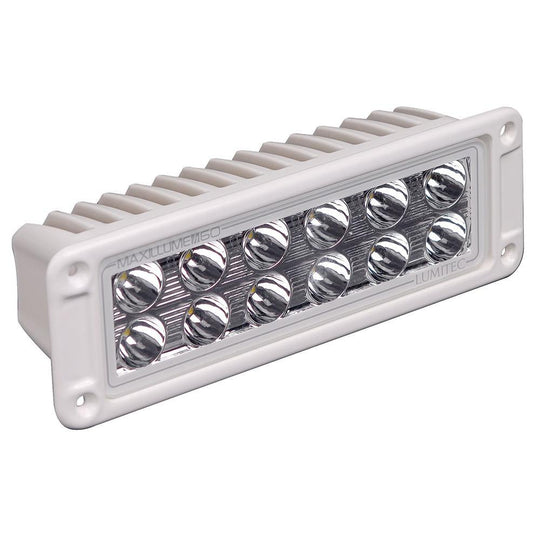 Lumitec Maxillumeh60 - Flush Mount Flood Light - White Housing - White Dimming [101336] - shopbulluna.com