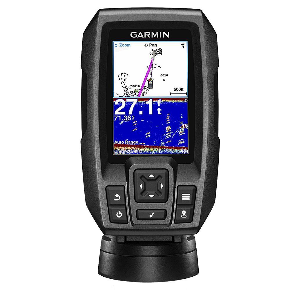 Garmin STRIKER 4 FishFinder w/4-Pin, 77/200kHz TM Transducer [010-01550-00] - shopbulluna.com