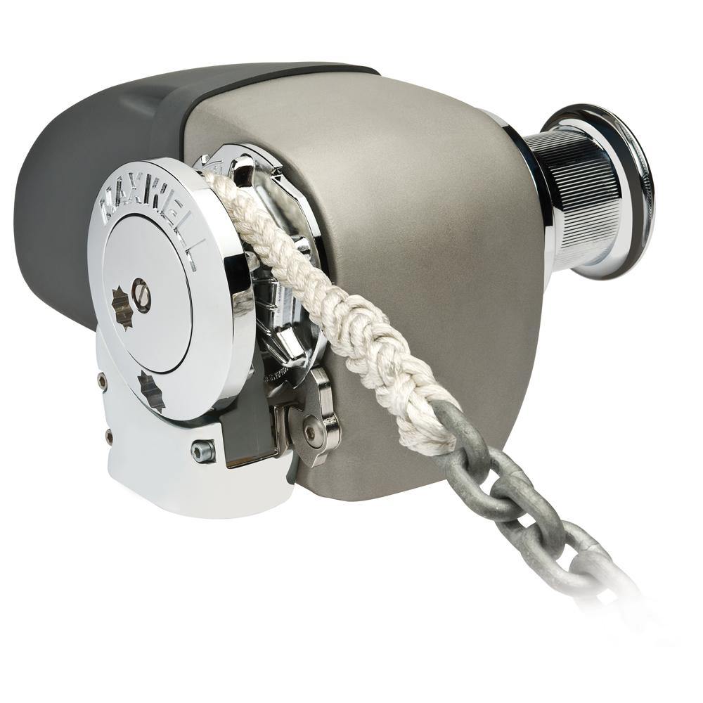 Maxwell HRC 10-8 Rope Chain Horizontal Windlass 5/16" Chain, 5/8" Rope 12V, with Capstan [HRC10812V] - shopbulluna.com