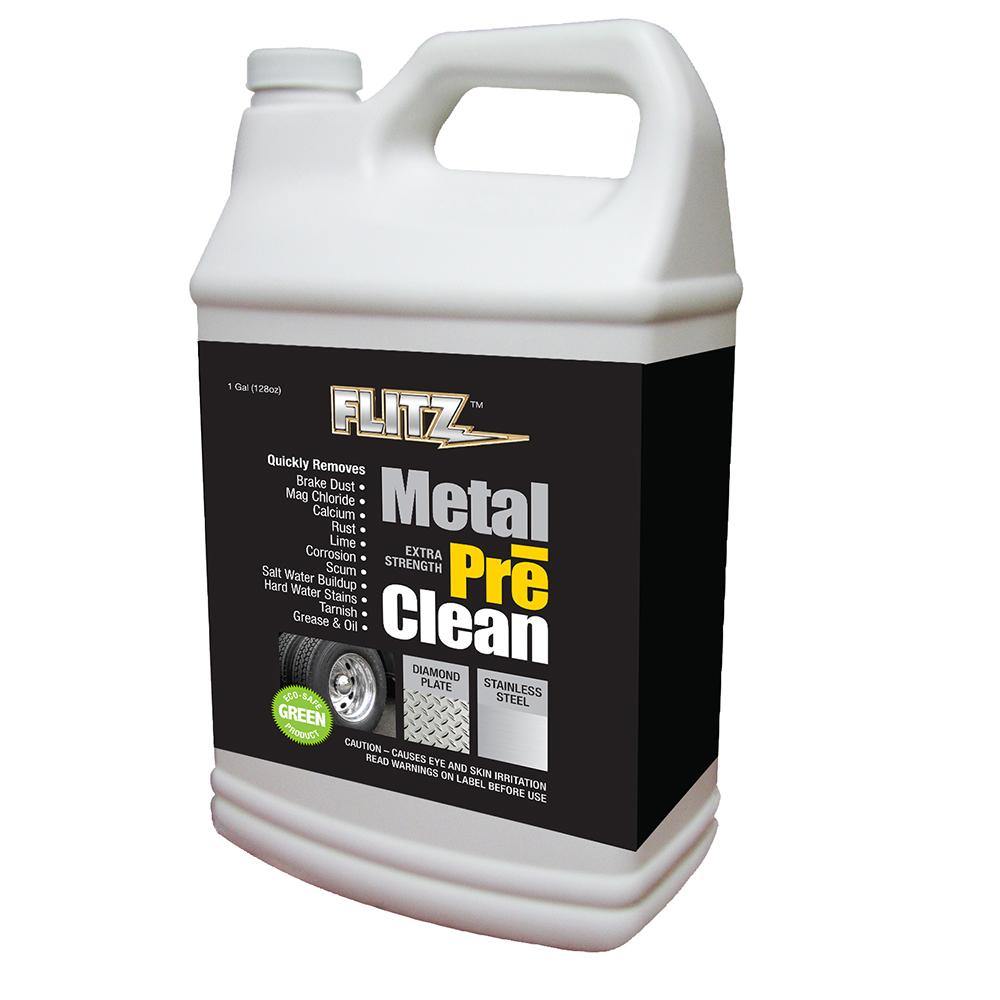 Flitz Metal Pre-Clean - All Metals Including Stainless Steel - Gallon Refill [AL 01710] - shopbulluna.com