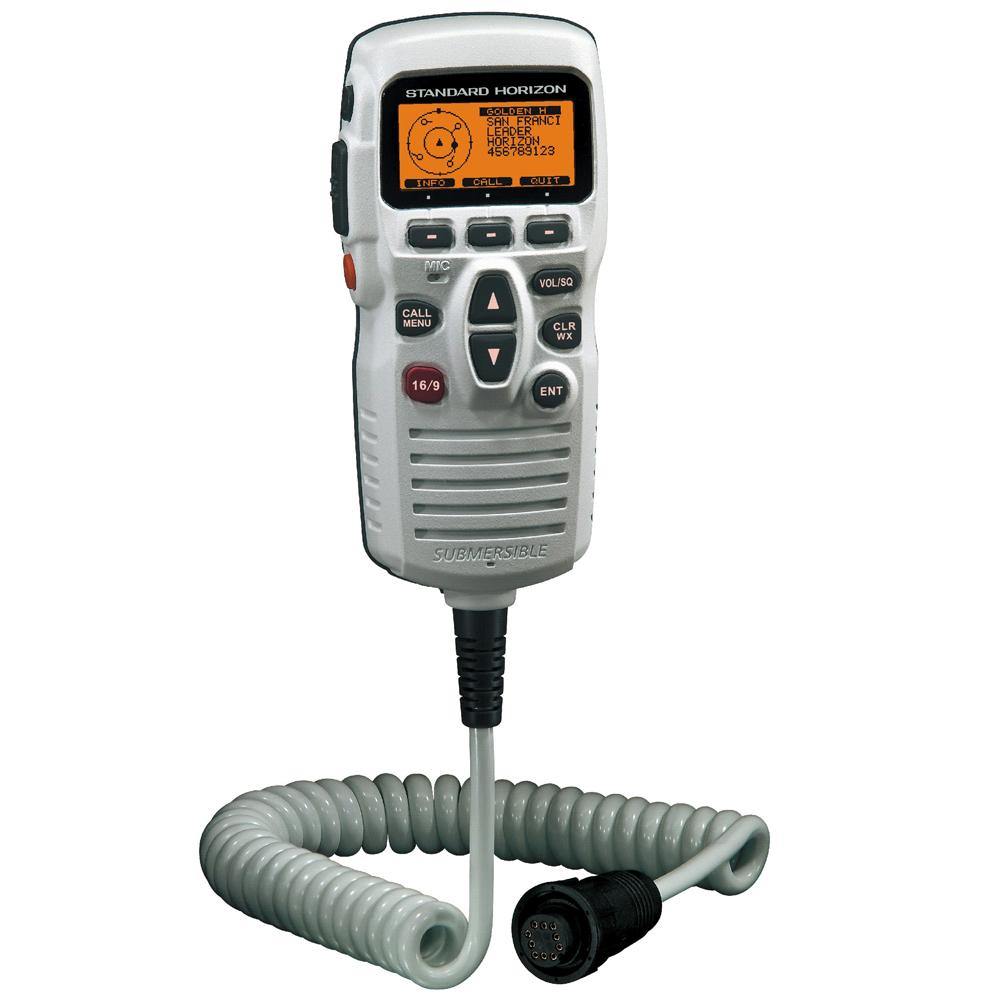 Standard Horizon RAM3+ Remote Station Microphone - White [CMP31W] - shopbulluna.com