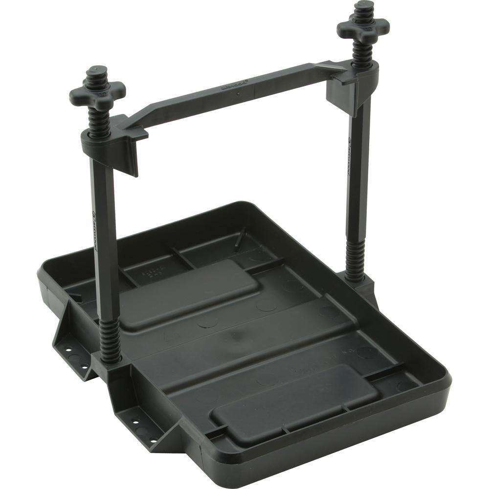 Attwood Heavy-Duty All-Plastic Adjustable Battery Tray - 24 Series [9097-5] - shopbulluna.com