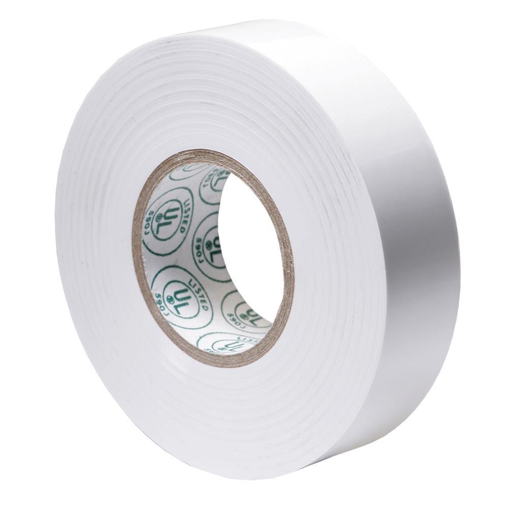 Ancor Premium Electrical Tape - 3/4" x 66' - White [337066] - shopbulluna.com