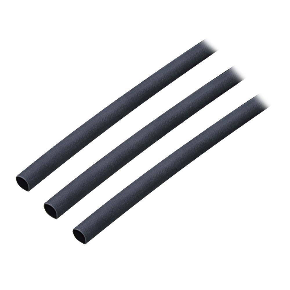 Ancor Adhesive Lined Heat Shrink Tubing (ALT) - 3/16" x 3" - 3-Pack - Black [302103] - shopbulluna.com