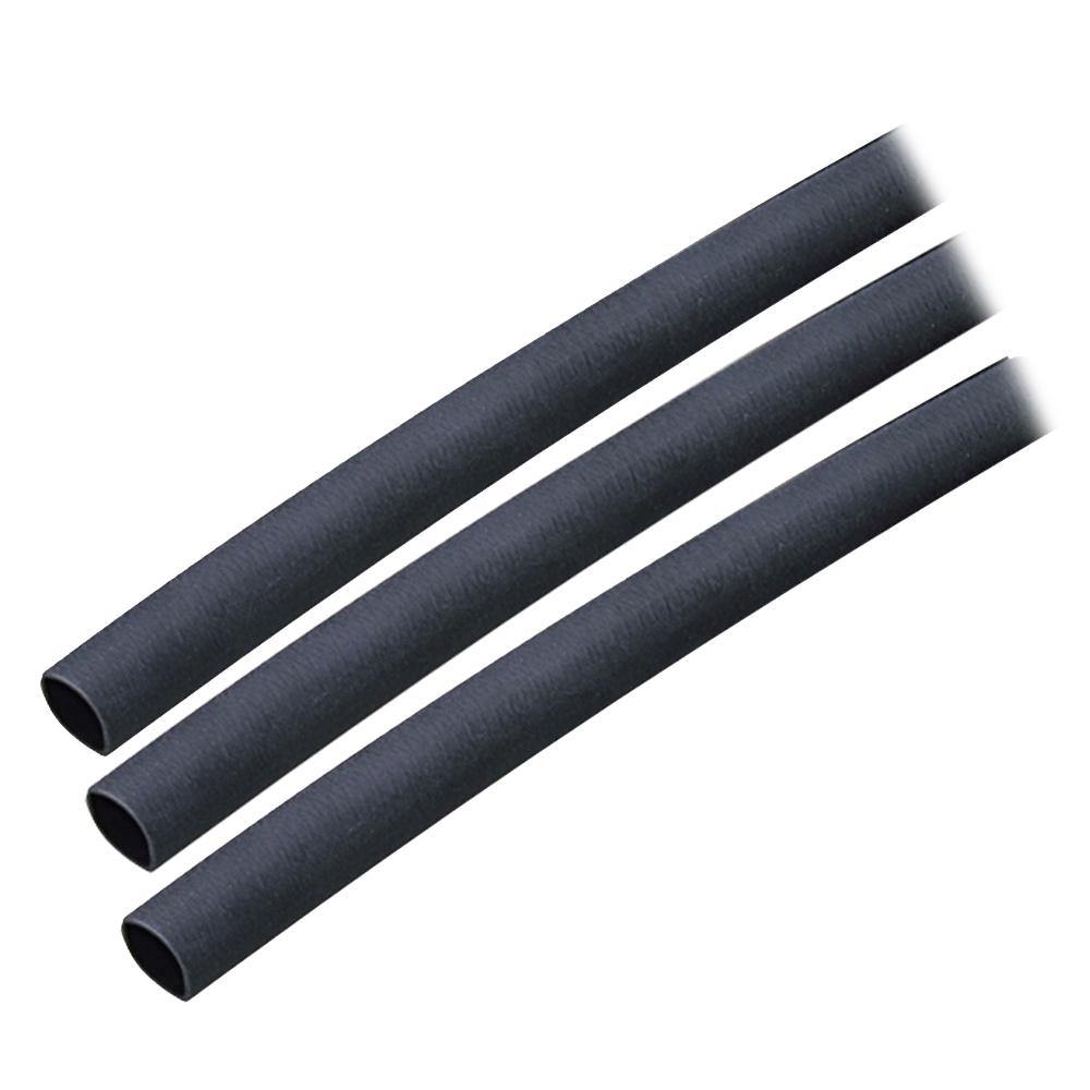 Ancor Adhesive Lined Heat Shrink Tubing (ALT) - 1/4" x 3" - 3-Pack - Black [303103] - shopbulluna.com