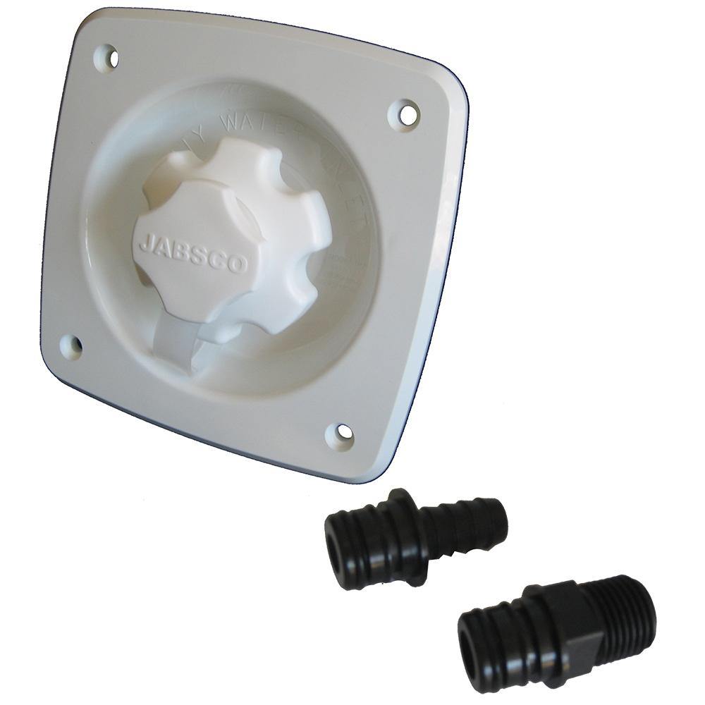 Jabsco Water Pressure Regulator - Flush Mount - White [44412-1045] - shopbulluna.com