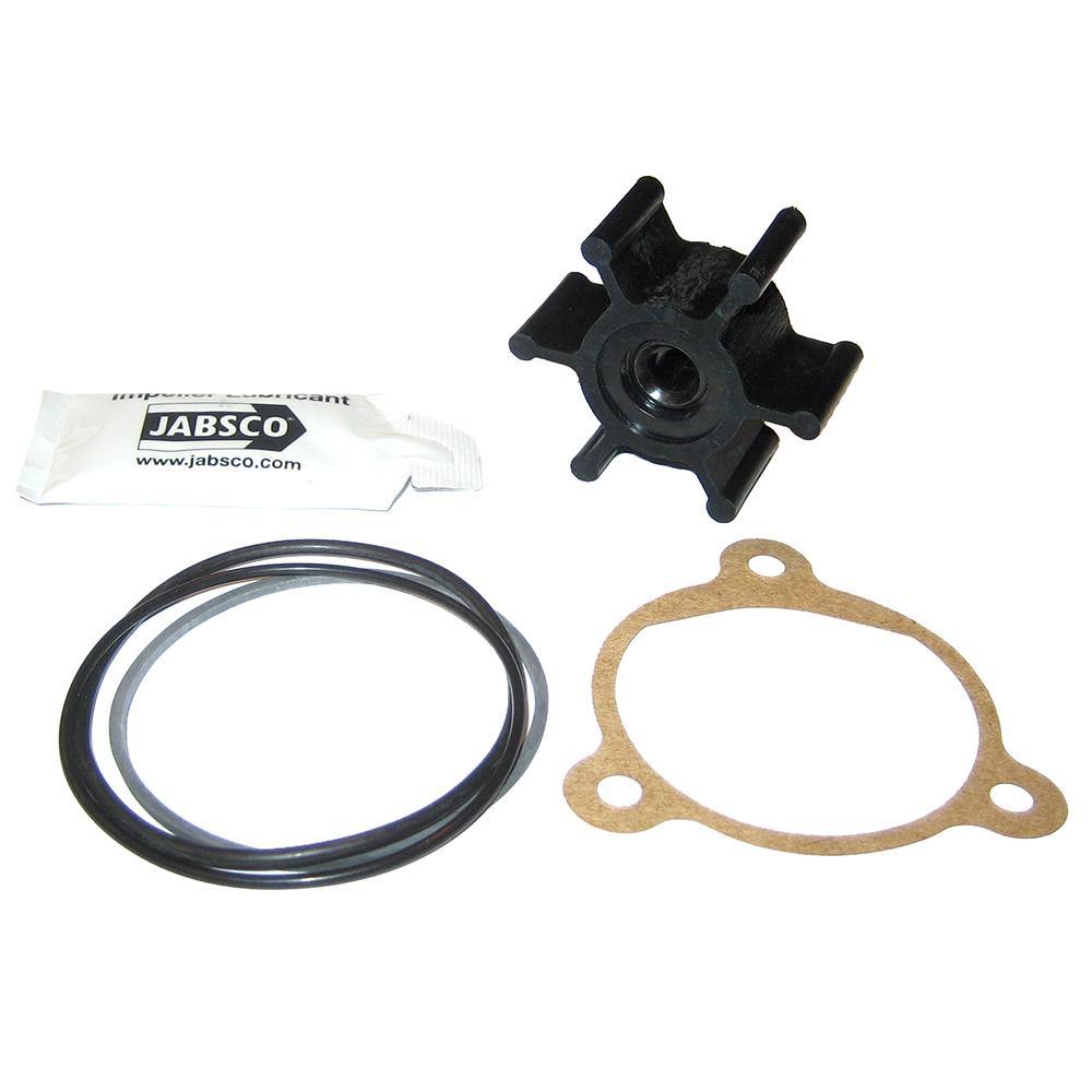 Jabsco Neoprene Impeller Kit w/Cover, Gasket or O-Ring - 6-Blade - 5/16 Shaft Diameter [6303-0001-P] - shopbulluna.com