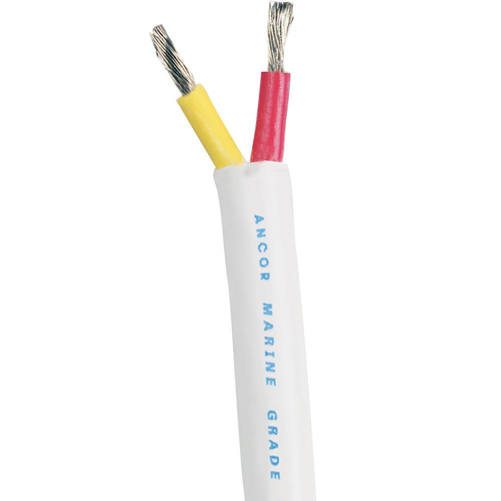 Ancor Safety Duplex Cable - 16/2 AWG - Red/Yellow - Round - 100' [126710] - shopbulluna.com