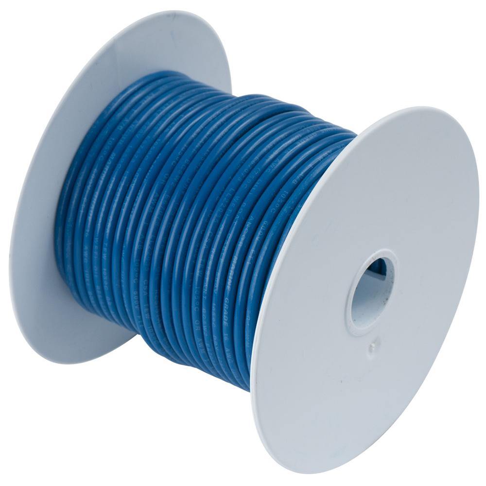 Ancor Dark Blue 12 AWG Tinned Copper Wire - 25' [106102] - shopbulluna.com