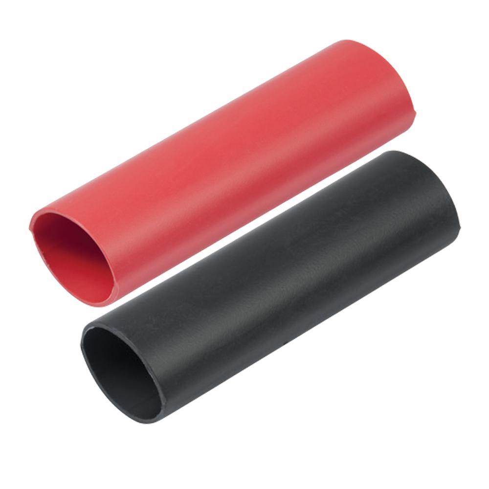 Ancor Heavy Wall Heat Shrink Tubing - 3/4" x 3" - 2-Pack - Black/Red [326202] - shopbulluna.com