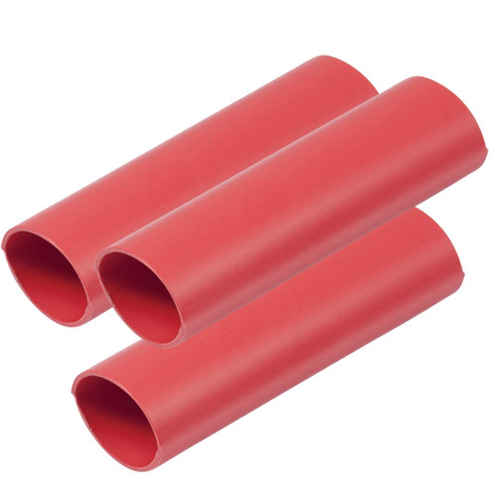 Ancor Heavy Wall Heat Shrink Tubing - 3/4" x 6" - 3-Pack - Red [326606] - shopbulluna.com