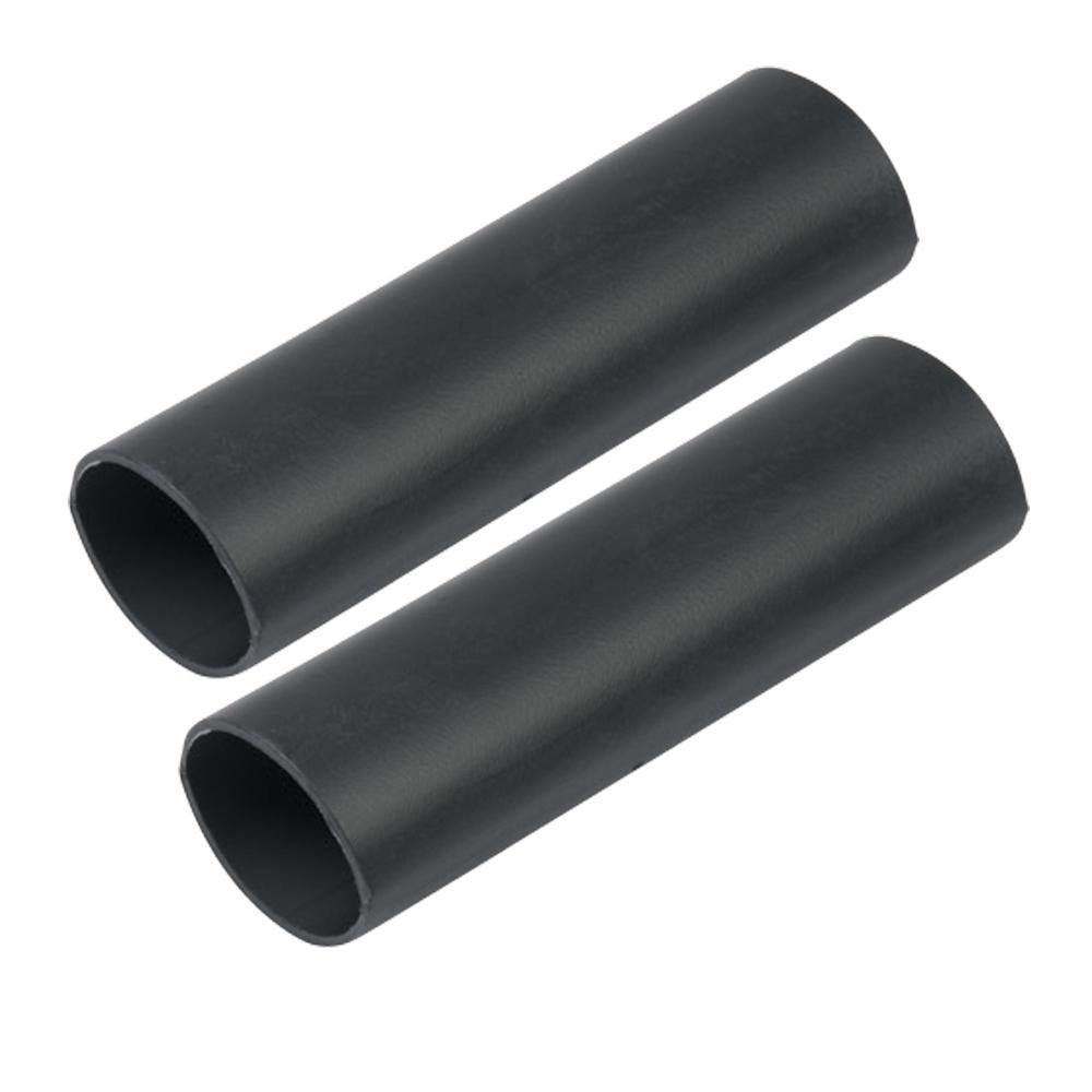 Ancor Heavy Wall Heat Shrink Tubing - 1" x 12" - 2-Pack - Black [327124] - shopbulluna.com