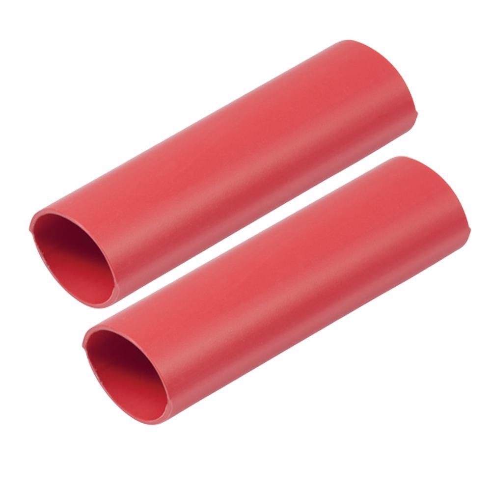 Ancor Heavy Wall Heat Shrink Tubing - 1" x 12" - 2-Pack - Red [327624] - shopbulluna.com