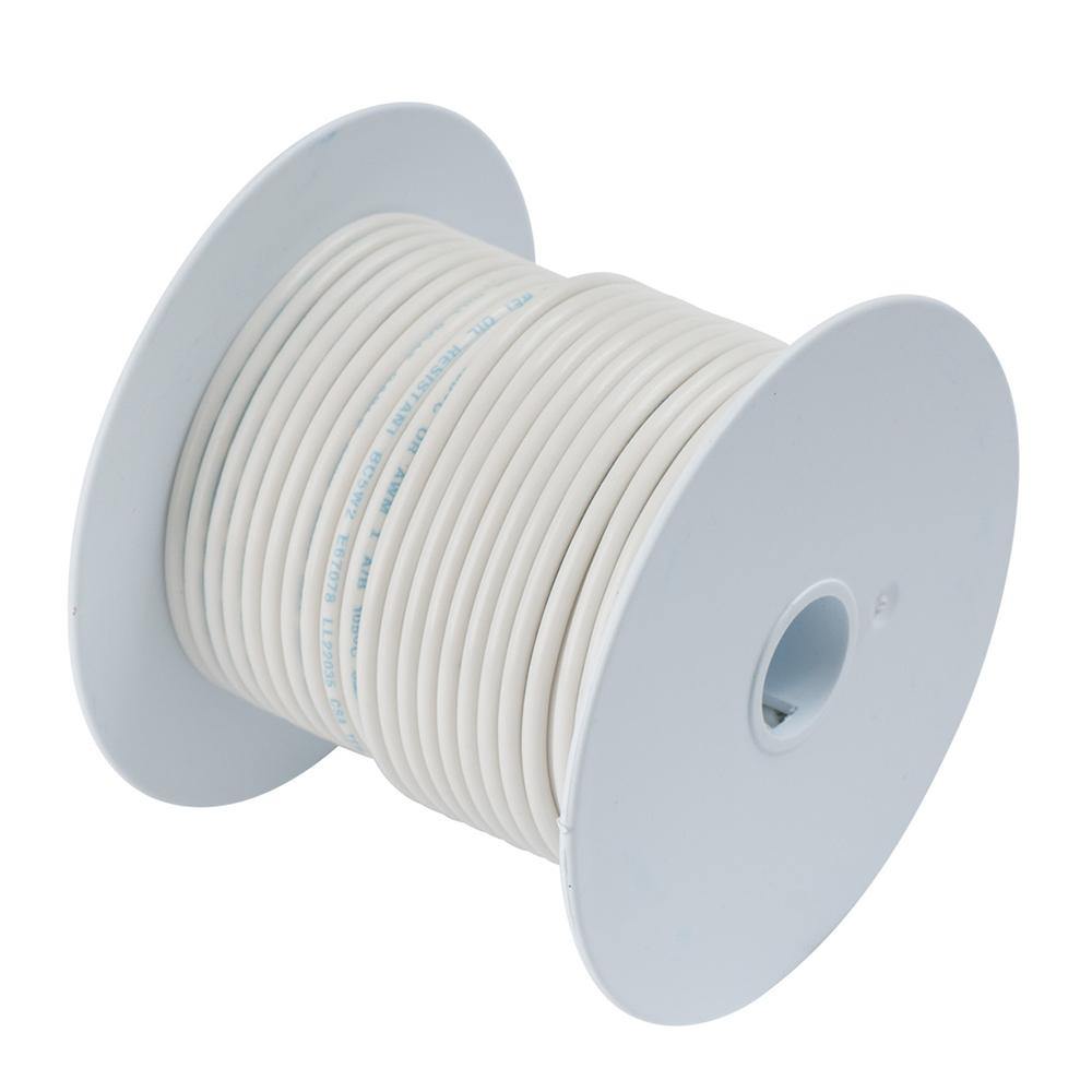 Ancor White 6 AWG Tinned Copper Wire - 25' [112702] - shopbulluna.com