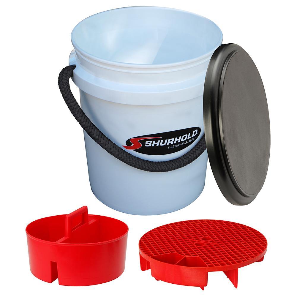 Shurhold One Bucket Kit - 5 Gallon - White [2461] - shopbulluna.com