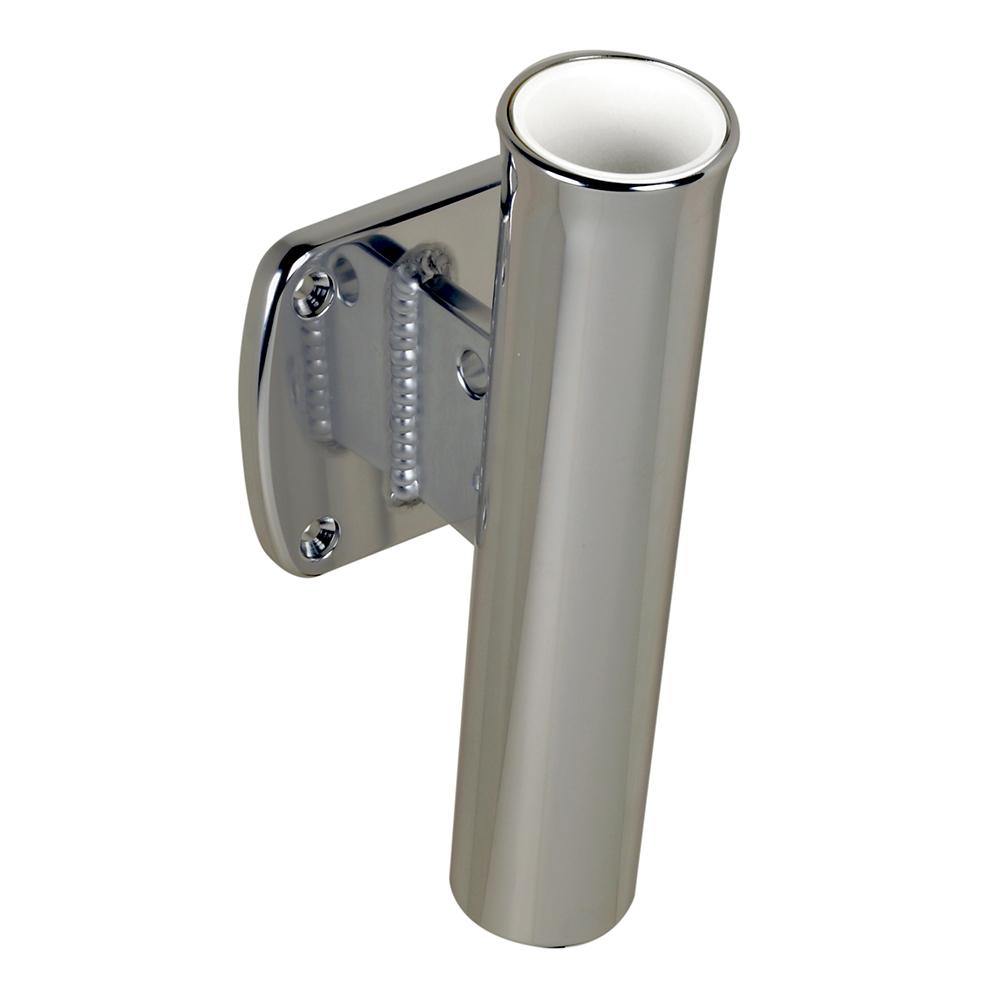 C.E. Smith Single Aluminum 5 Degree Transom Mount Rod Holder [53750] - shopbulluna.com