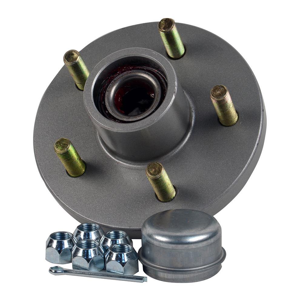 C.E. Smith Trailer Hub Kit - 1-3/8" x 1-1/16" Tapered - 5 x 4-1/2" Galvanized [13515] - shopbulluna.com