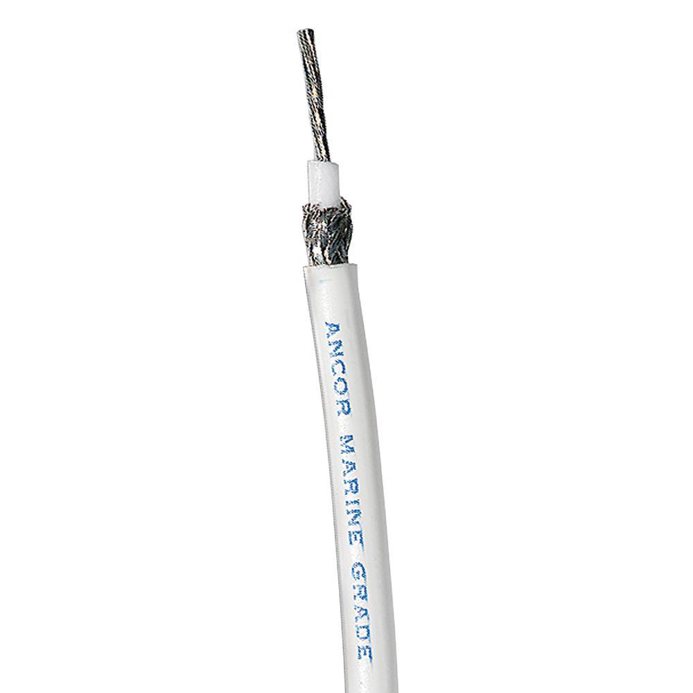 Ancor White RG 8X Tinned Coaxial Cable - 500' [151550] - shopbulluna.com