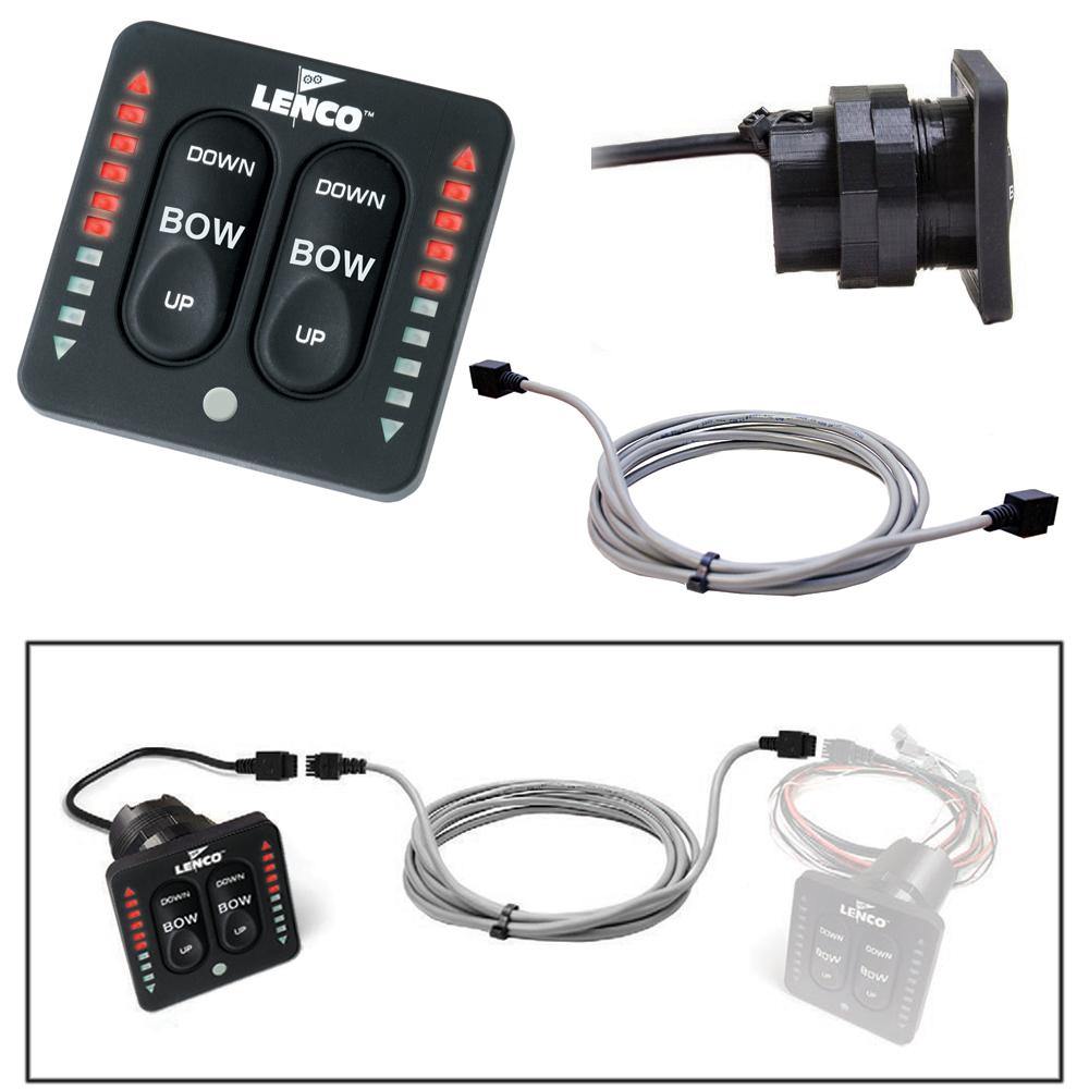 Lenco Flybridge Kit f/ LED Indicator Key Pad f/All-In-One Integrated Tactile Switch - 20' [11841-002] - shopbulluna.com