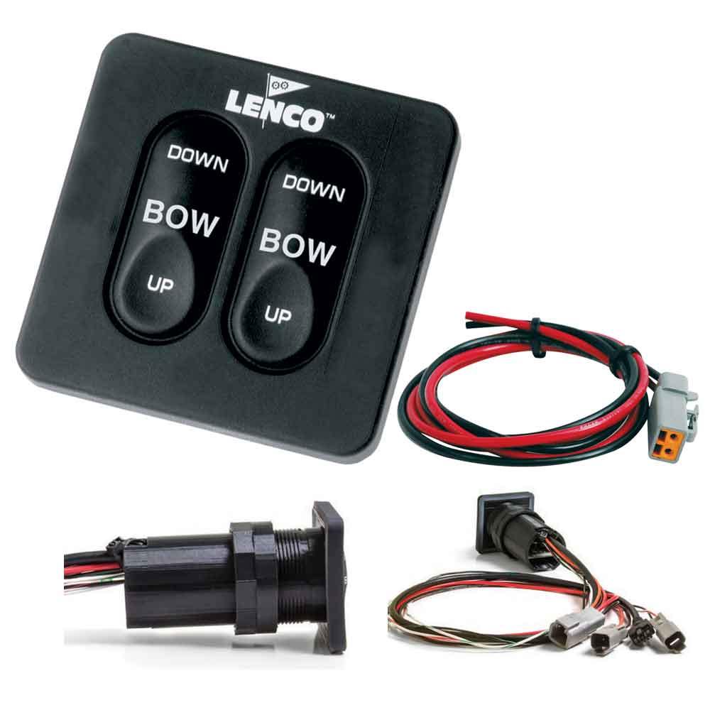 Lenco Standard Integrated Tactile Switch Kit w/Pigtail f/Single Actuator Systems [15169-001] - shopbulluna.com