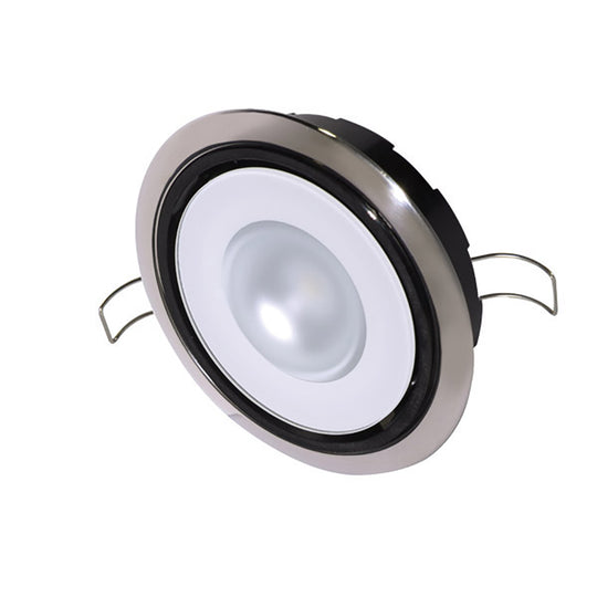 Lumitec Mirage Positionable Down Light - Spectrum RGBW Dimming - Polished Bezel [115117]