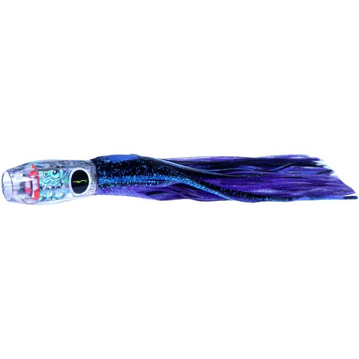 Black Bart Super ProJet Medium Heavy Tackle Lure - Black Purple Split/Purple Fleck - shopbulluna.com