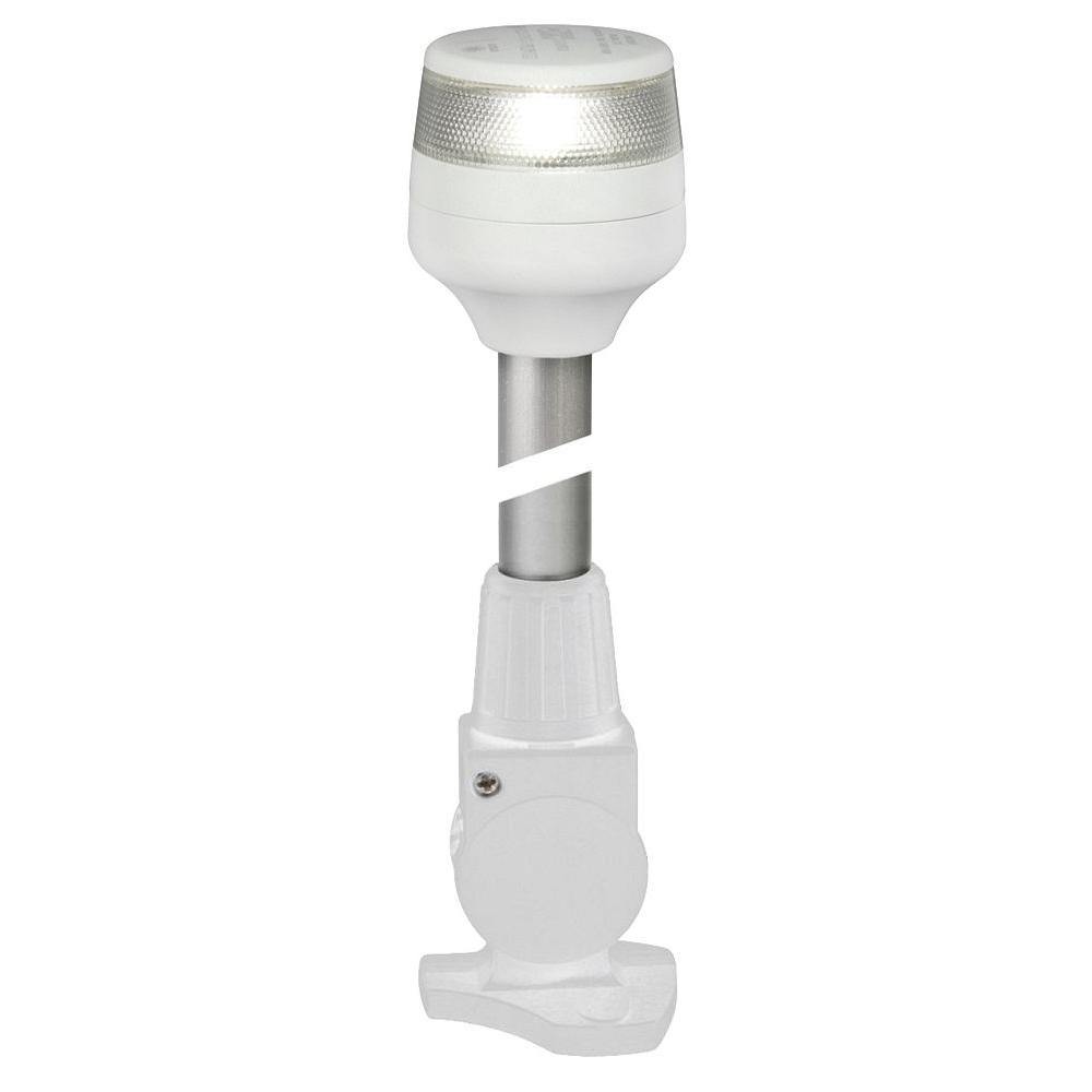 Hella Marine NaviLED 360 Compact All Round Lamp - 2nm - 12" Fold Down Base - White [980960311] - shopbulluna.com