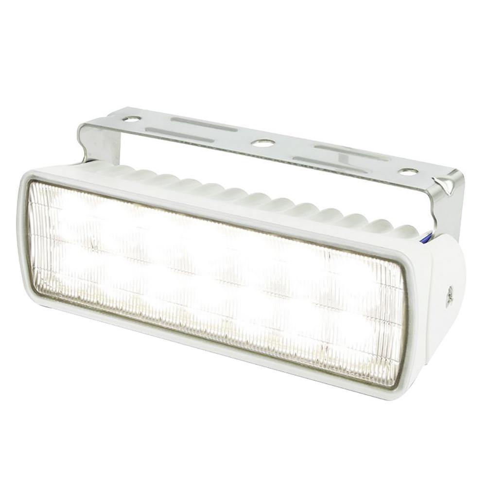 Hella Marine Sea Hawk-XLR LED Floodlight - White LED/White Housing [980740011] - shopbulluna.com