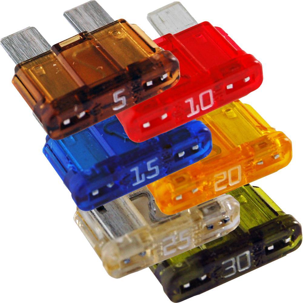 Blue Sea ATC Fuse Kit - 6-Piece [5287] - shopbulluna.com