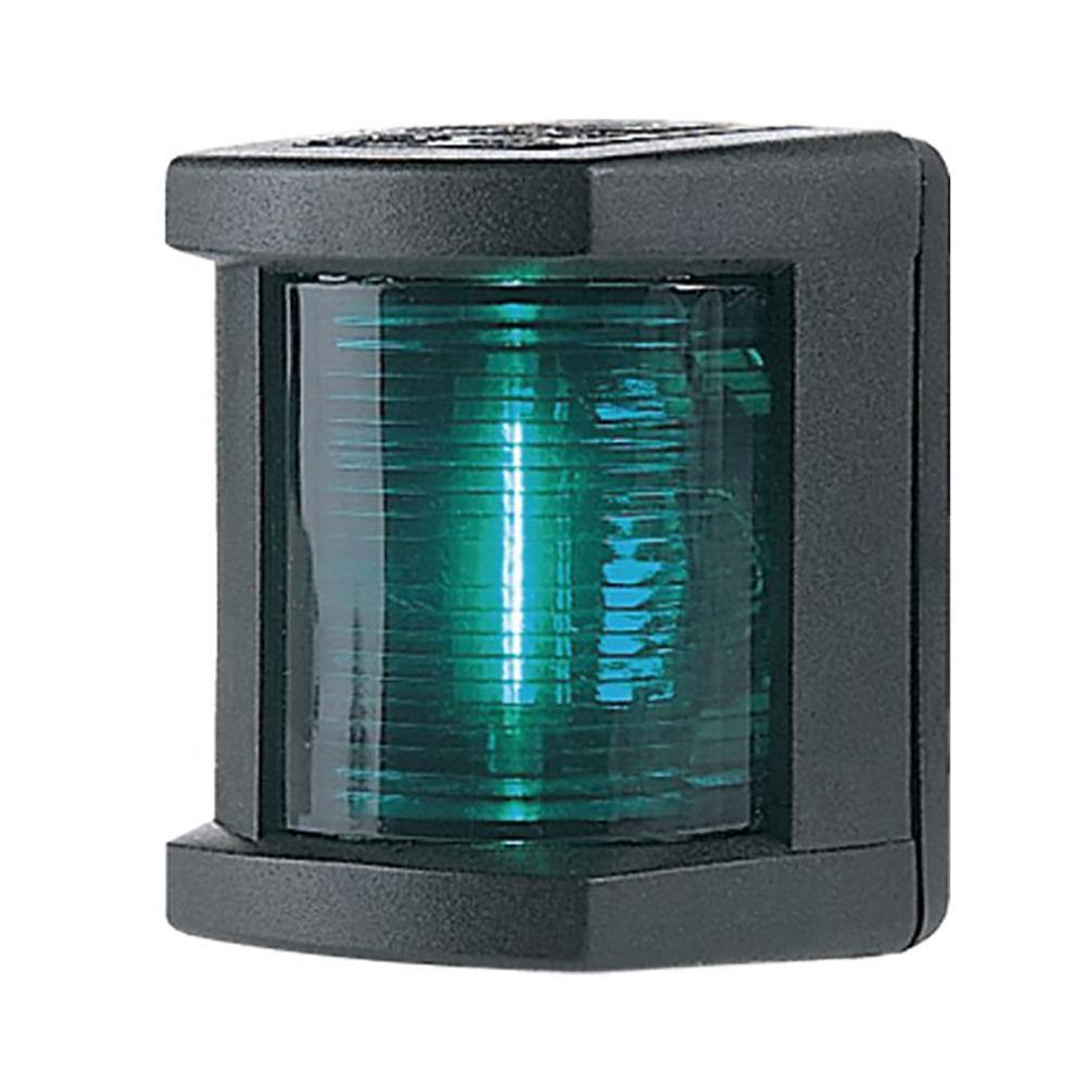 Hella Marine Starboard Navigation Lamp- Incandescent - 1nm - Black Housing - 12V [003562025] - shopbulluna.com