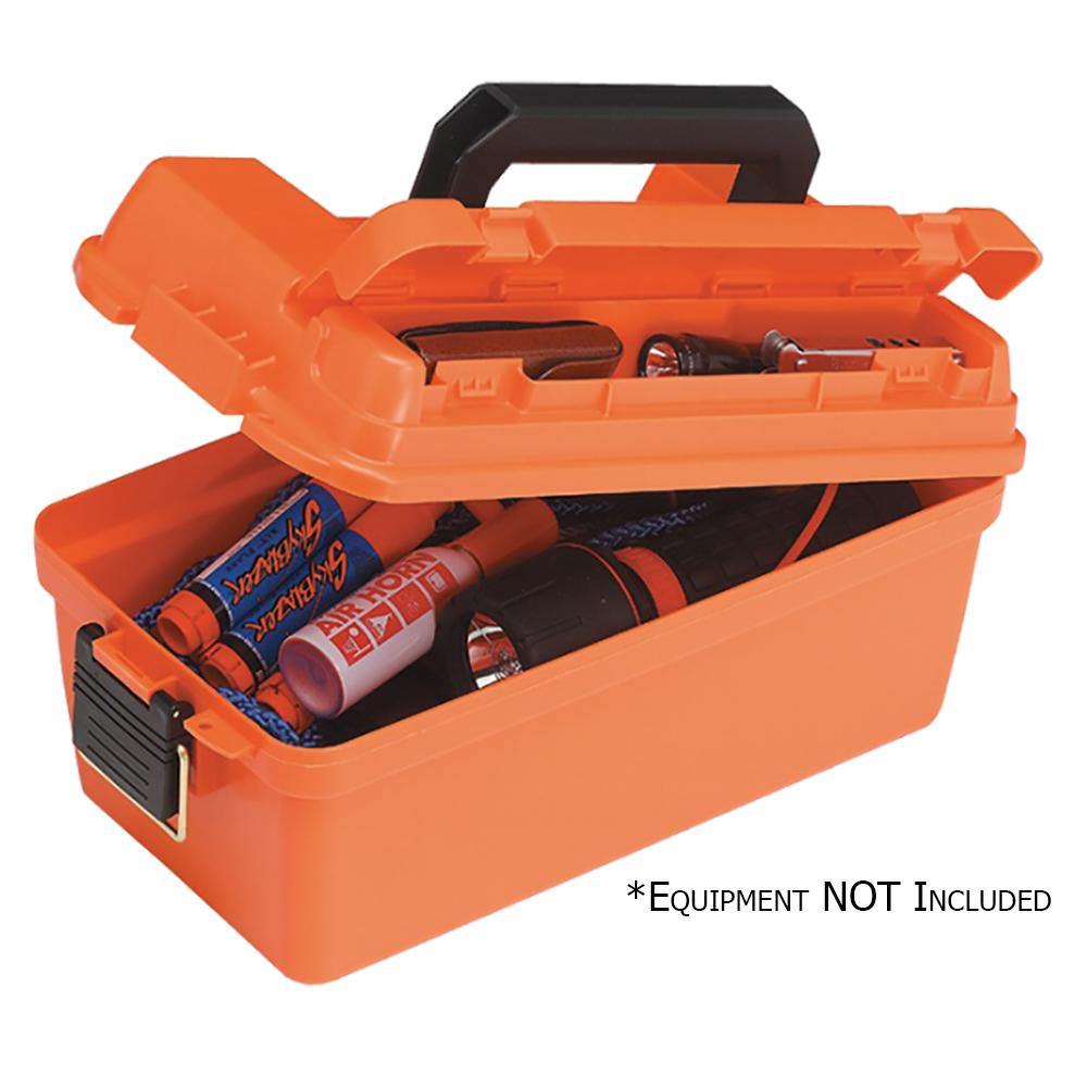 Plano Small Shallow Emergency Dry Storage Supply Box - Orange [141250] - shopbulluna.com